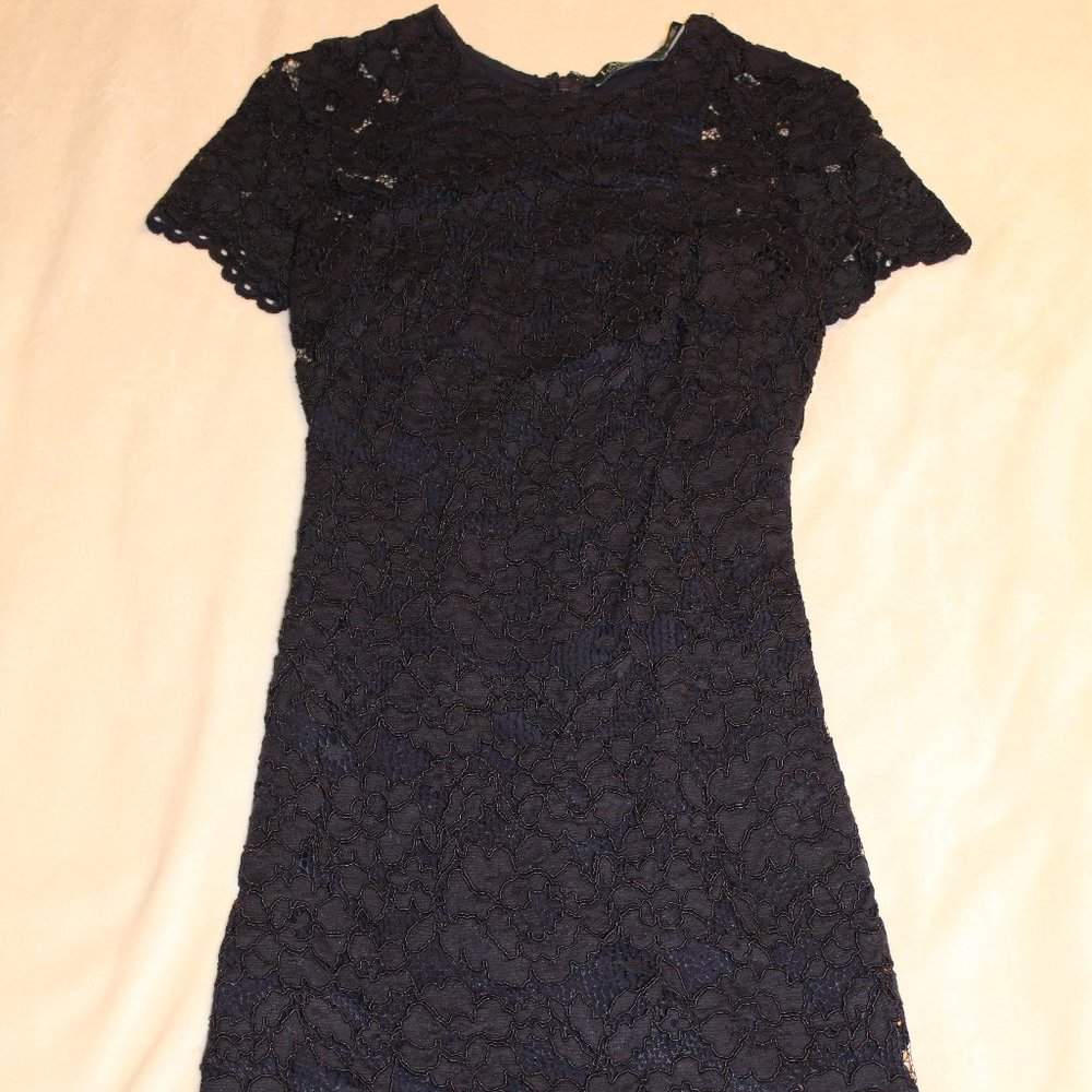 Navy Lace Ralph Lauren Dress